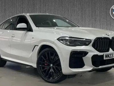 Used BMW X6 M Sport 298 HP (219 kW) 2023 White SUV