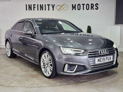 Used Audi A4 S-Line 150 HP (110 kW) 2019 Grey Sedan