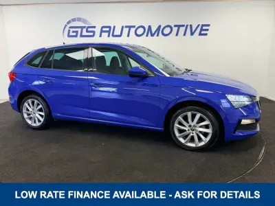 Gebraucht Skoda Scala SE L 95 PS (69 kW) 2021 Blau Kleinwagen