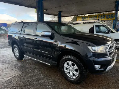 Used Ford Ranger Limited 2020 Black Pickup