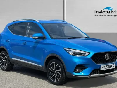 Used MG ZS Exclusive 111 HP (81 kW) 2023 Blue SUV