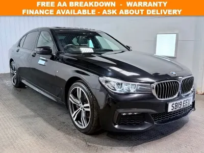 Used BMW 740L M Sport 320 HP (235 kW) 2019 Black Sedan