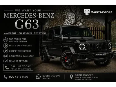 Used Mercedes G63 AMG Edition 2025 Silver SUV