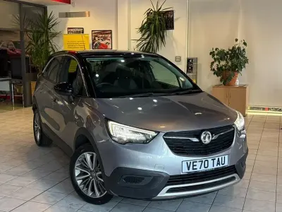 Used Vauxhall Crossland X 130 HP (95 kW) 2020 Grey SUV