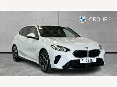 Used BMW 120 M Sport 154 HP (113 kW) 2025 White Hatchback
