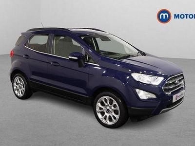 Blue Used 2022 Ford Ecosport Titanium SUV | £11,149 (Fair price)