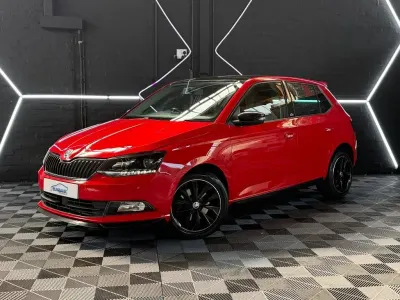 Used Skoda Fabia Monte Carlo 110 HP (80 kW) 2017 Red Hatchback