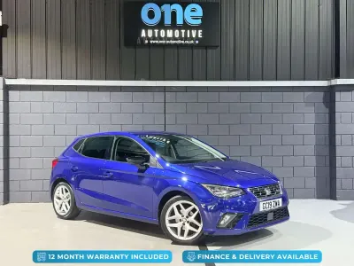 Used Seat Ibiza FR 80 HP (58 kW) 2019 Blue Hatchback