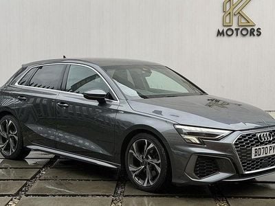 Used Audi A3 S-Line 150 HP (110 kW) 2020 Grey Sedan