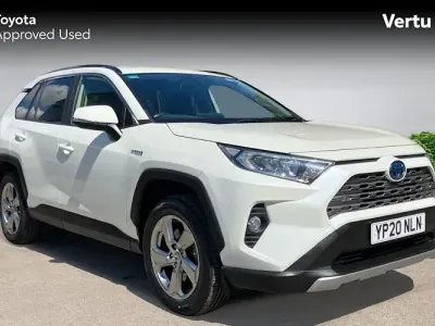 Used Toyota RAV4 Hybrid Design 218 HP (160 kW) 2020 White SUV
