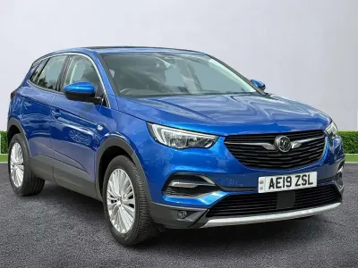 Used Vauxhall Grandland X 130 HP (95 kW) 2019 Blue SUV