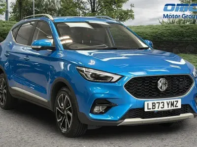 Used MG ZS Exclusive 106 HP (77 kW) 2023 Blue SUV