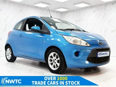 Used Ford Ka S 69 HP (50 kW) 2011 Blue Hatchback