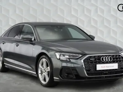 New Audi A8 S-Line 462 HP (339 kW) 2026 Grey Sedan