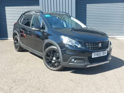 Gebraucht Peugeot 2008 GT-line 110 PS (80 kW) 2019 Schwarz SUV