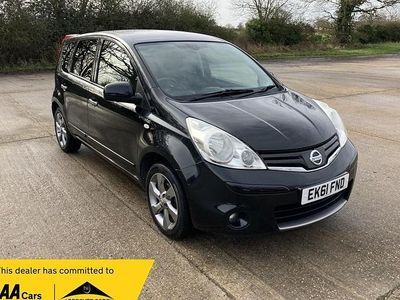 Used Nissan Note N-TEC 88 HP (64 kW) 2011 Black Hatchback