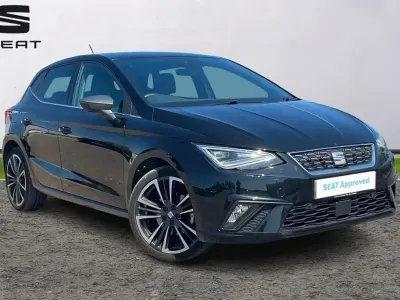 Used Seat Ibiza XCELLENCE Lux 113 HP (83 kW) 2025 Black Hatchback