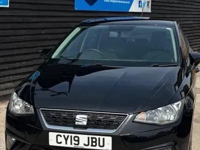 Used Seat Ibiza SE Technology 80 HP (58 kW) 2019 Black Hatchback