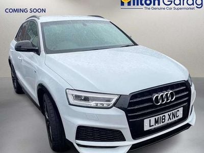 Used Audi Q3 Black Edition 150 HP (110 kW) 2018 White SUV