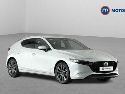 White Used 2025 Mazda 3 Exclusive-Line Hatchback | £18,399 (Good price)