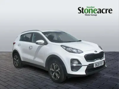 Used Kia Sportage 129 HP (94 kW) 2021 White SUV