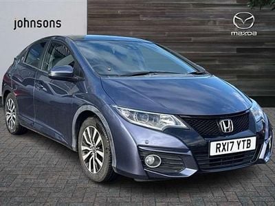 Blue Used 2017 Honda Civic SR Hatchback | £10,490 (Good price)