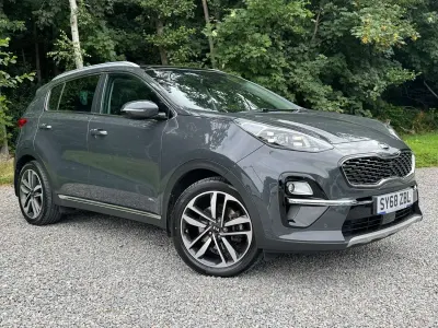 Used Kia Sportage 177 HP (130 kW) 2018 Grey SUV