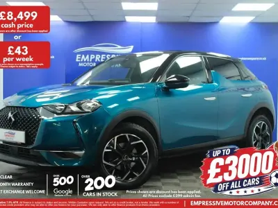 Used DS Automobiles DS3 Prestige 2021 Blue MPV