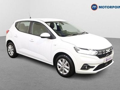 White Used 2023 Dacia Sandero Expression Hatchback | £10,199 (Good price)