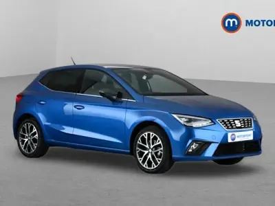 Begagnad Seat Ibiza XCELLENCE 116 HK (85 kW) 2025 Blå Halvkombi