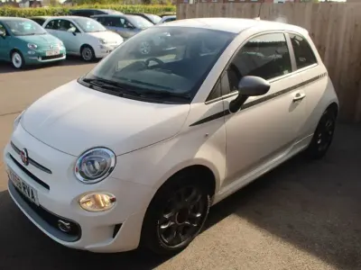 Used Fiat 500 S 69 HP (50 kW) 2019 White Hatchback