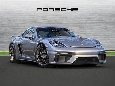 Silver Used 2021 Porsche Cayman GT4 Coupe | £84,940 (Fair price)