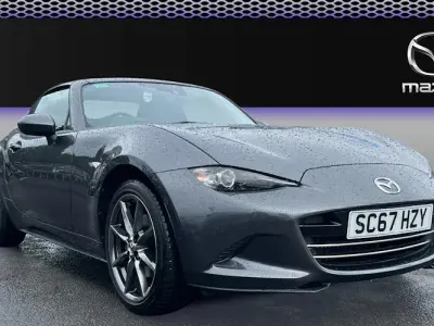 Used Mazda MX5 Inclusive 160 HP (117 kW) 2018 Grey Cabriolet