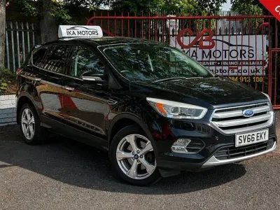 Used Ford Kuga Titanium 180 HP (132 kW) 2017 Black SUV