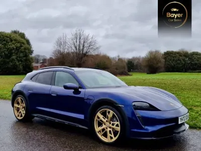 Used Porsche Taycan Cross Turismo 350 kW (476 HP) 2022 Blue Estate