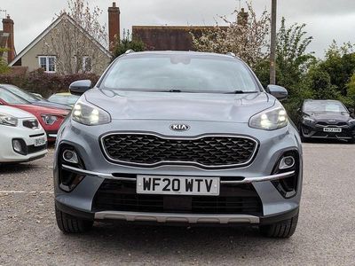 Begagnad Kia Sportage Platinum Edition 130 HK (95 kW) 2020 Silver SUV