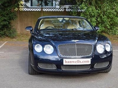Used Bentley Continental GT Convertible Mulliner 560 HP (411 kW) 2008 Blue Cabriolet