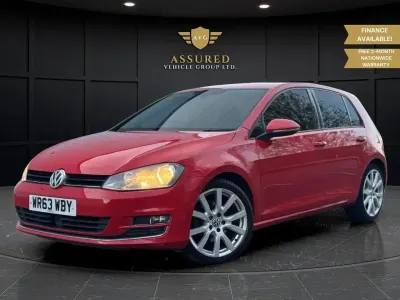 Used VW Golf VII GT 2013 Red Hatchback