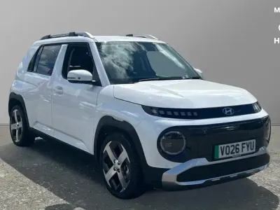 New Hyundai Inster 84 kW (115 HP) 2026 Atlas white Hatchback