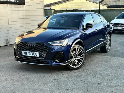 Used Audi Q3 Black Edition 150 HP (110 kW) 2023 Blue SUV