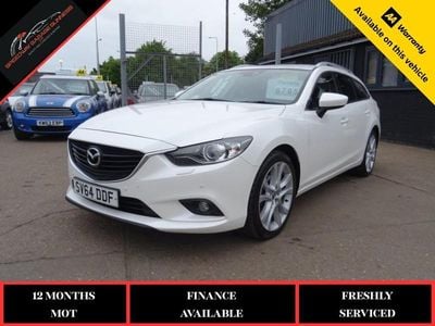 Begagnad Mazda 6 Inclusive 2014 Vit Kombi