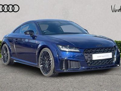 Used Audi TT Black Edition 194 HP (142 kW) 2023 Blue Coupe