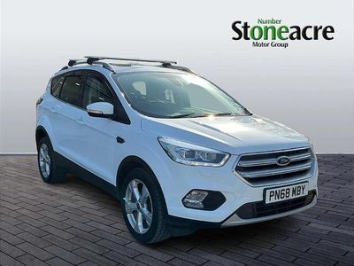 Used Ford Kuga Titanium X 120 HP (88 kW) 2018 White SUV