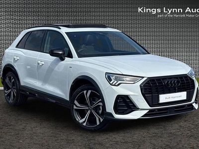 White Used 2025 Audi Q3 Black Edition SUV | £35,671 (Fair price)