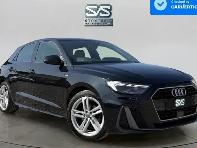 Used Audi A1 Sportback S-Line 116 HP (85 kW) 2019 Black Hatchback