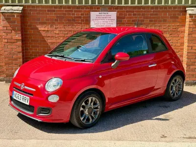 Used Fiat 500 S 69 HP (50 kW) 2014 Red Hatchback