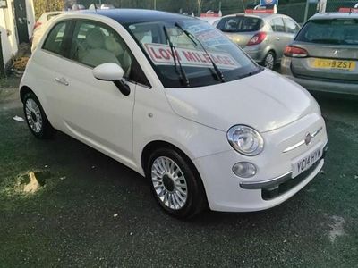 Used Fiat 500 Lounge 69 HP (50 kW) 2014 White Hatchback