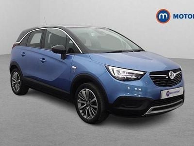 Used Vauxhall Crossland X 102 HP (75 kW) 2020 Blue SUV