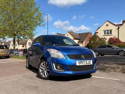 Used Suzuki Swift SZ4 2017 Blue Hatchback