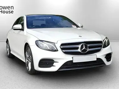 Used Mercedes E350 AMG line 258 HP (189 kW) 2016 White Sedan